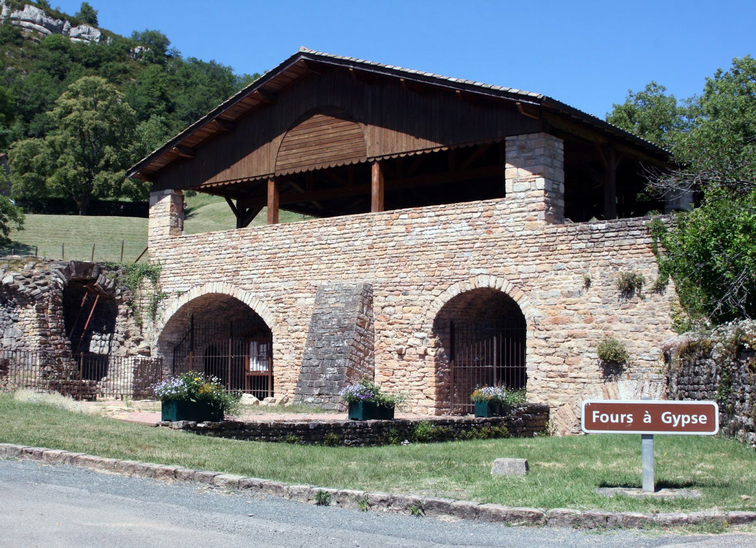Les fours et la carrière de gypse
